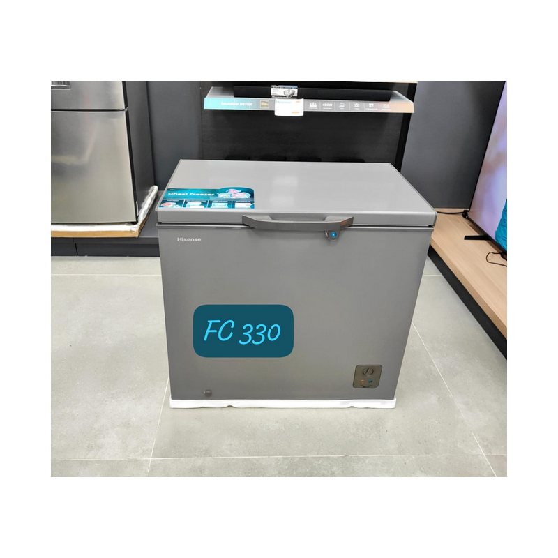 Congelateur Coffre - Hisense - 200L - FC 330 - Gris + 06 Mois Garantie