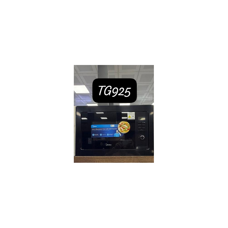 Micro-onde Encastrable Midea – 25 Litres – 900W – fonctions micro-ondes, grill et dégivrage rapide – TG925 – 06 mois de Garantie