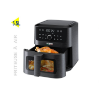 Friteuse à air Ocean - 5.5L...