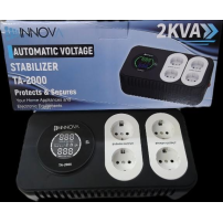 Régulateur Automatique de Tension Innova - 2000VA/2kVA - TA-2000 + 03Mois Garantie
