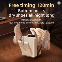Sèche-chaussures électrique Portable - 6 bras pliable - 200W - 48°C - HXQ-10 + 03Mois Garantie