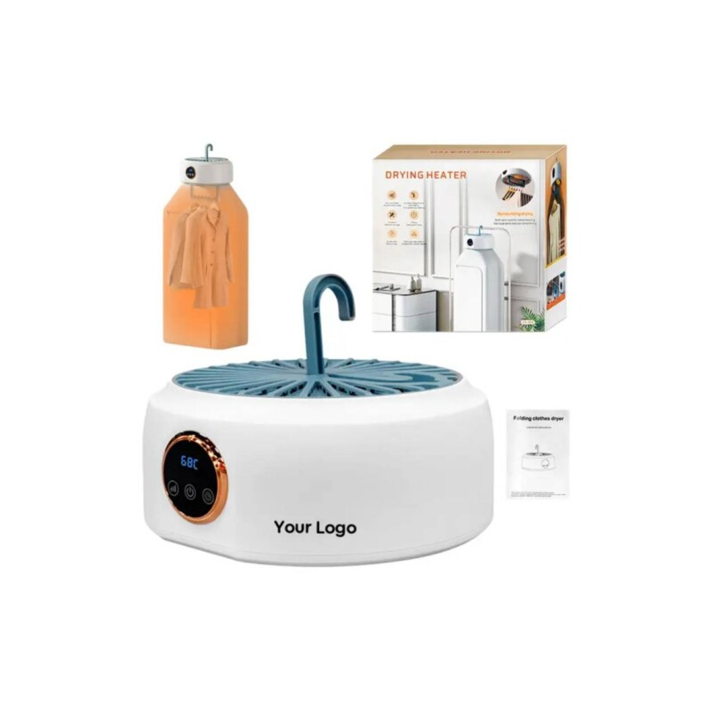 Sèche-linge électrique portable et pliable - 700W - minuterie + affichage LED + arret automatique - SH-009 + 03Mois Garantie