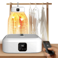 Sèche-linge électrique portable et pliable - 400W - minuterie + affichage LED + arret automatique - SH-009/400 + 03Mois Garantie