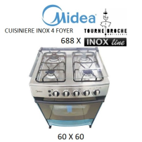 Cuisinière à Gaz Midea - 04...