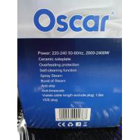 Fer à repasser à vapeur OSCAR - 2400W – Fonction Vapeur Continue - OSC-625 + 03Mois Garantie