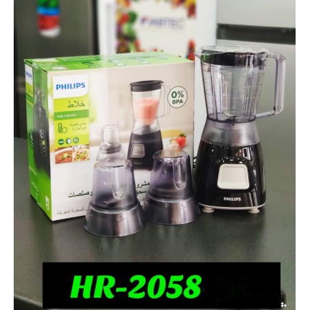 Robot mixeur philips 3en1-400w-HR2114-06 mois garantie