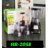 Robot mixeur philips 3en1-450W-HR 2058 BL-Noire-06 mois garantie