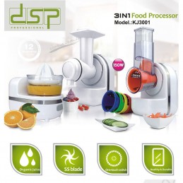 Robot Multifonction Pour Légumes et Fruits -Mixeur Blender DSP – Blanc