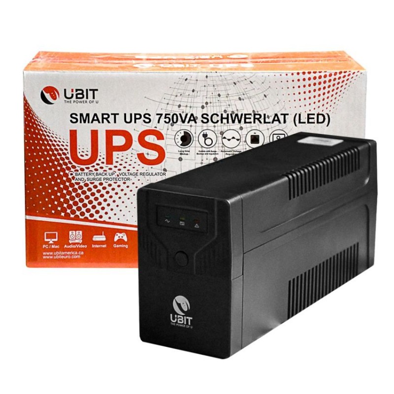 Onduleur Smart UPS -UBIT-CF-750 VA - Schwerlat (LED)