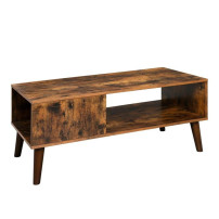 Table Basse - UB-76 - Table basse Evie avec rangement - Marron