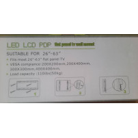 Support mural pour téléviseur à écran plat LED LCD PDP ADAPTÉ POUR 26"-63"
