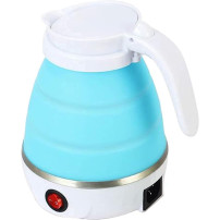 bouilloire pliable 0.6L avec isolation électrique en silicone